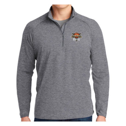 Osseo Maple Grove Basketball - Embroidered 1/4 Zip Pullover (ST850) - Image 2