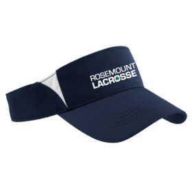 RHS Boys Lacrosse - Navy/White Embroidered Visor (STC13)