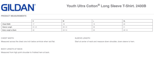 Rosemount Fastpitch - Printed Cotton Long Sleeve T-Shirt (G2400) - Image 3