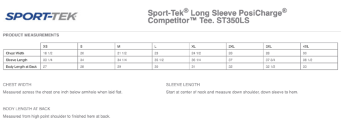 East Ridge HS Golf - Longsleeve Sublimated Performance Tee (ST350LS) - Image 2