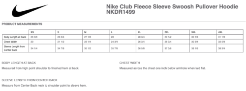 South St. Paul PD - Printed Nike Fleece Hoodie (NKDR1499) - Image 3