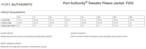 Rosemount Middle School - Embroidered Grey Heather Sweater Fleece Jacket (F232) - Image 2