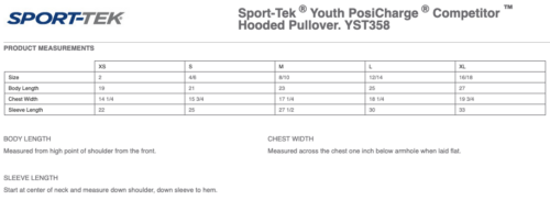 United Basketball - Black Printed Sport-Tek ® PosiCharge ® Competitor ™ Hooded Pullover (ST358) - Image 3