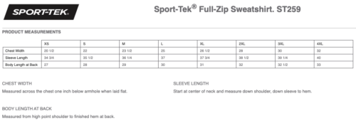 RHS English Department – Full Zip Fleece Jacket (ST259) - Image 3