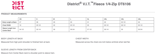 RHS English Department – 1/4 Zip Fleece Jacket (DT6106) - Image 3