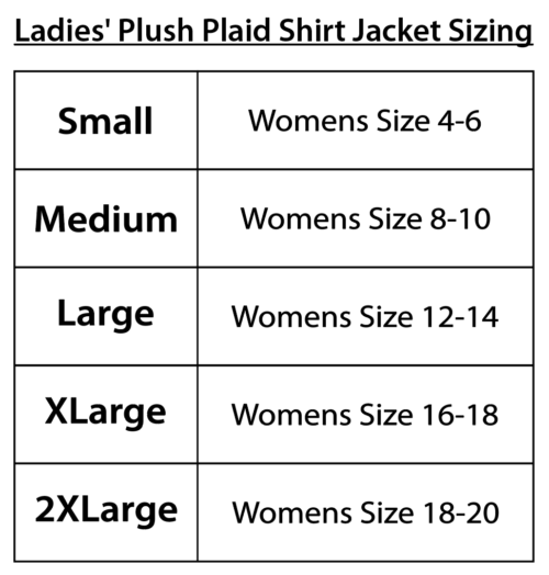 Lakeville South Football - Red Embroidered Ladies' Plush Plaid Shirt Jacket - Image 2