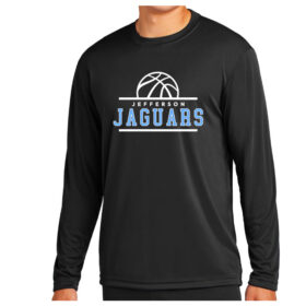 Jefferson Jaguars Basketball - Longsleeve PLAYER Shooting Shirt (ST350LS)