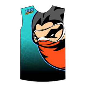 MN ATV - Full-Dye Teal Sleeveless Jersey