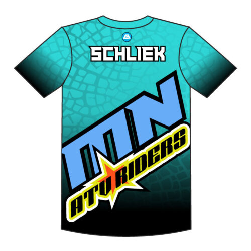 MN ATV - Full-Dye Teal Jersey - Image 2