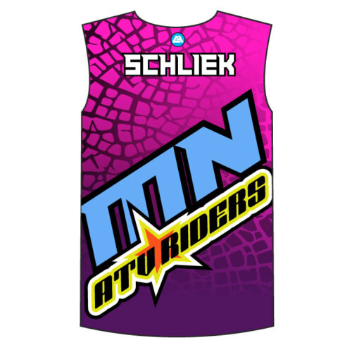 MN ATV - Full-Dye Sleeveless Pink Jersey - Image 2
