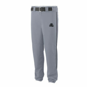 Rogers Inhouse Baseball Pants (Grey with Black Piping)