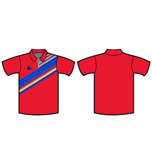 CA Gear -  "Slanted Stripe" Golf Polo - Image 2