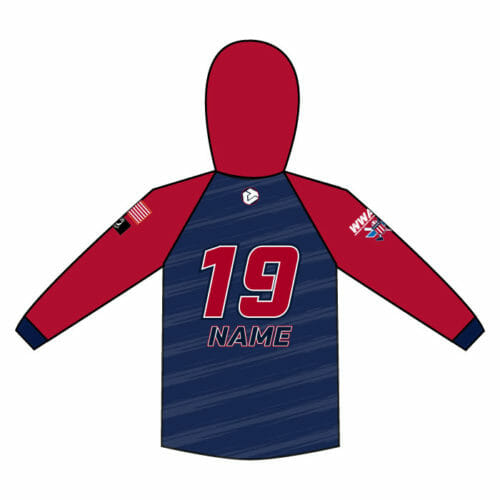 CA Warrior Tourney - Full-Dye Tourney Hoodie - Image 2