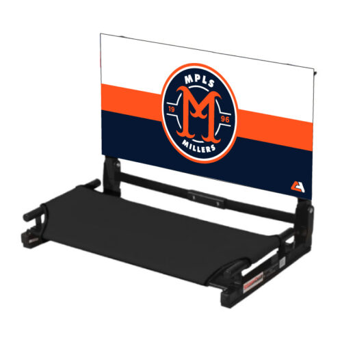 Minneapolis Millers Baseball - Full-Dye Stadium Seat