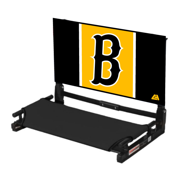Burnsville Baseball FullDye Stadium Seat Custom Apparel Inc.