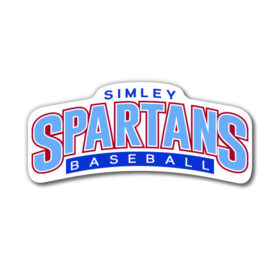 Simley Baseball - Vinyl Sticker