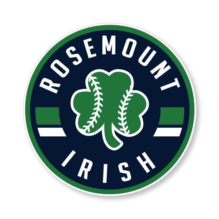 Rosemount Baseball - Vinyl Sticker | Custom Apparel Inc.