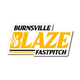 Burnsville Fastpitch - Vinyl Sticker