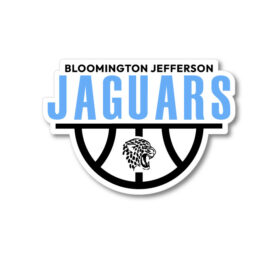 Jefferson Jaguars Basketball - Vinyl Sticker