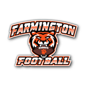 Farmington Football - Vinyl Sticker #2