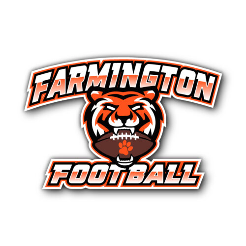 Farmington Football - Vinyl Sticker #2