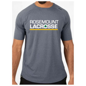 RHS Boys Lacrosse - Heather Navy UNRL Stride Short Sleeve