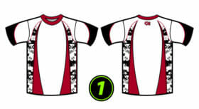 CA Semi Custom Semi Dye Team Jerseys