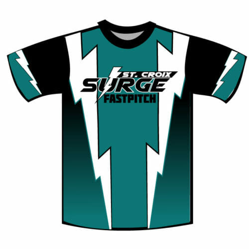 St. Croix Surge Fastpitch Full Dye T-Shirt