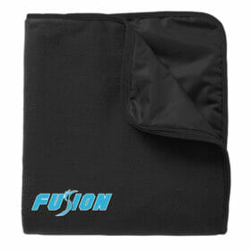 Fusion Fastpitch - Embroidered Poly & Fleece Blanket (TB850)