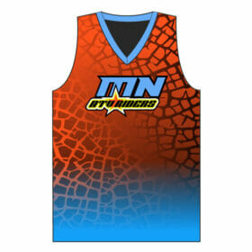 MN ATV - Womens Orange Full-Dye Tank Top