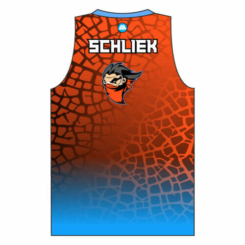 MN ATV - Womens Orange Full-Dye Tank Top - Image 2