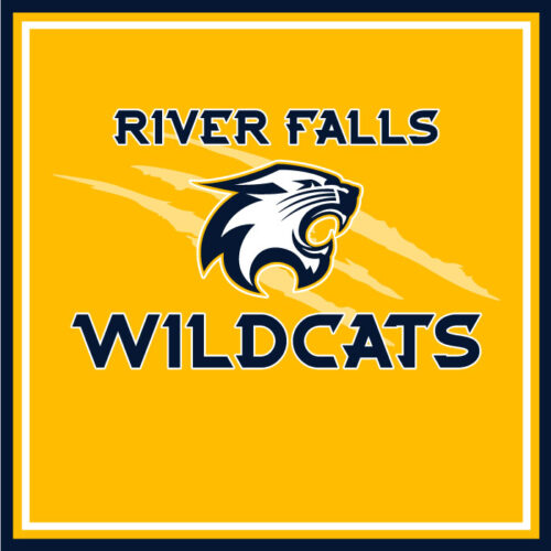 River Falls HS Hockey - Full-Dye Blanket