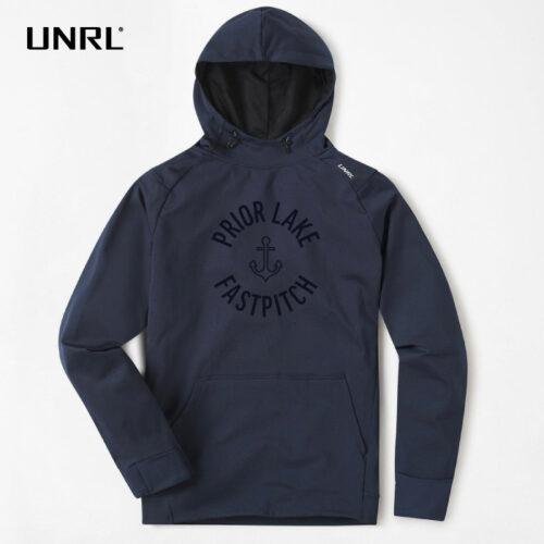 Prior Lake Fastpitch - 3D Embroidered UNRL Crossover Hoodie II - Image 2