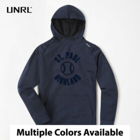 Highland Baseball - 3D Embroidered UNRL Crossover Hoodie II