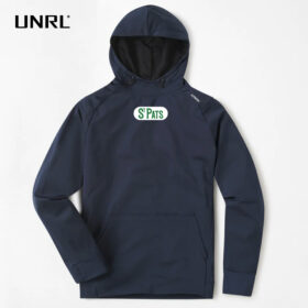 St. Pats Hockey - Navy Embroidered UNRL Crossover Hoodie II