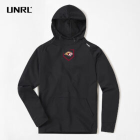 Lakeville South Baseball - Black Embroidered UNRL Crossover Hoodie II