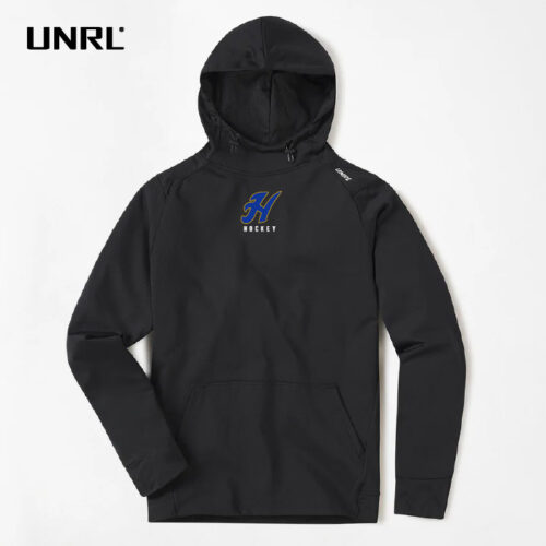 Hastings Hockey - Black Embroidered UNRL Crossover Hoodie II