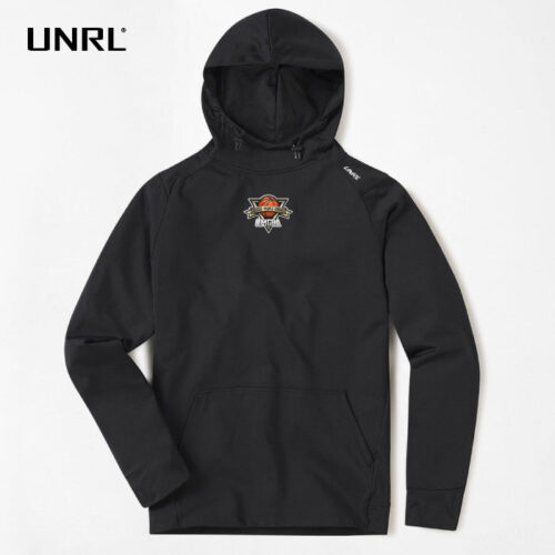 Osseo Maple Grove Basketball - Embroidered UNRL Crossover Hoodie II - Image 2