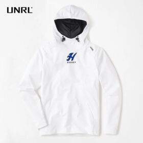Hastings Hockey - White Embroidered UNRL Crossover Hoodie II