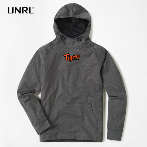 Farmington Fastpitch - Charcoal Heather Embroidered UNRL Crossover Hoodie II