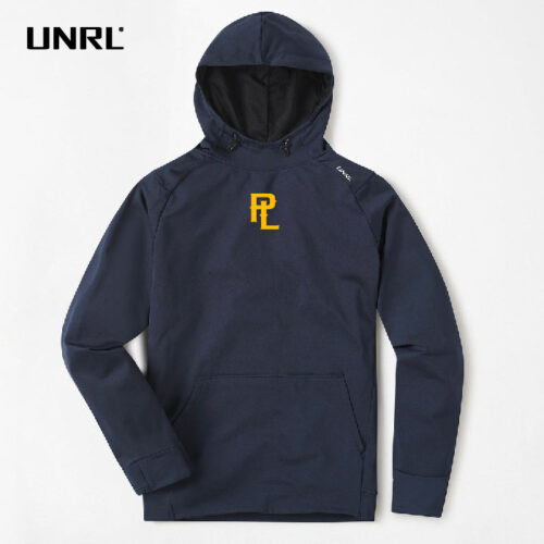 Prior Lake Baseball - Navy Embroidered UNRL Crossover Hoodie II