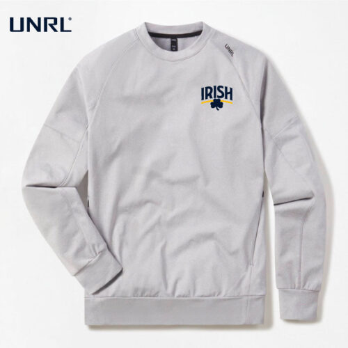 RAHA Boosters - Heather Gray Embroidered UNRL Crossover Crewneck