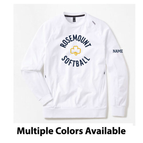 RHS Girls Softball - 3D Embroidered UNRL Crossover Crewneck