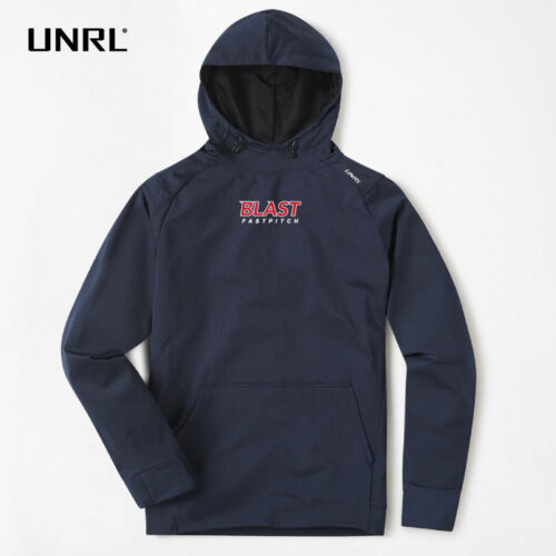 Bloomington Blast Fastpitch - Navy Embroidered UNRL Crossover Hoodie II