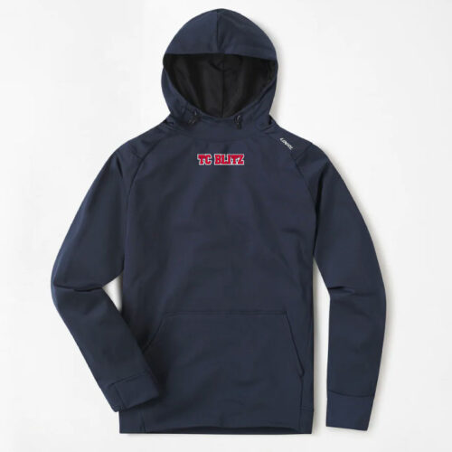 TC Blitz - Navy Embroidered UNRL Crossover Hoodie II