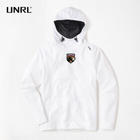 Lakeville IceCats Hockey - White Embroidered UNRL Crossover Hoodie II
