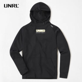 United Basketball - Black Embroidered UNRL Crossover Hoodie II