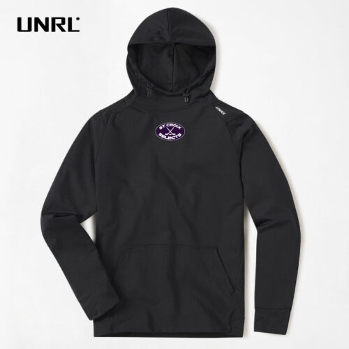St. Croix Selects - Black Embroidered UNRL Crossover Hoodie II