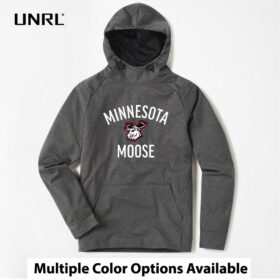 District 8 Moose Hockey - 3D Embroidered UNRL Crossover Hoodie II