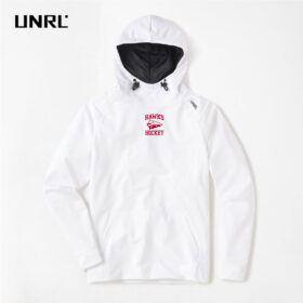 Blackhawk Hockey Association - White Embroidered UNRL Crossover Hoodie II